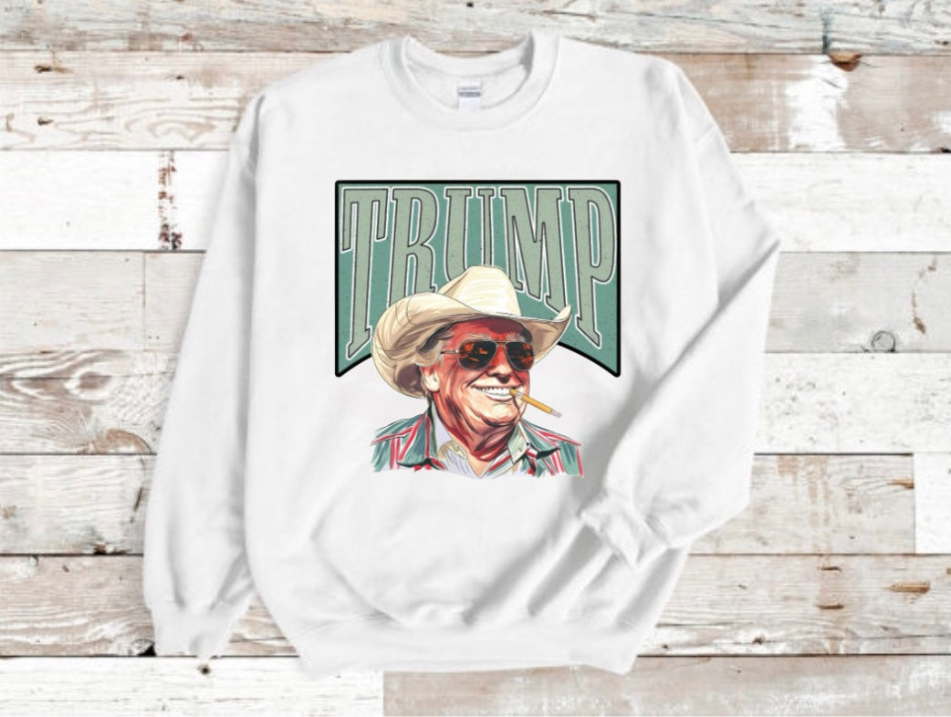 Cowboy TRUMP Sweatshirt