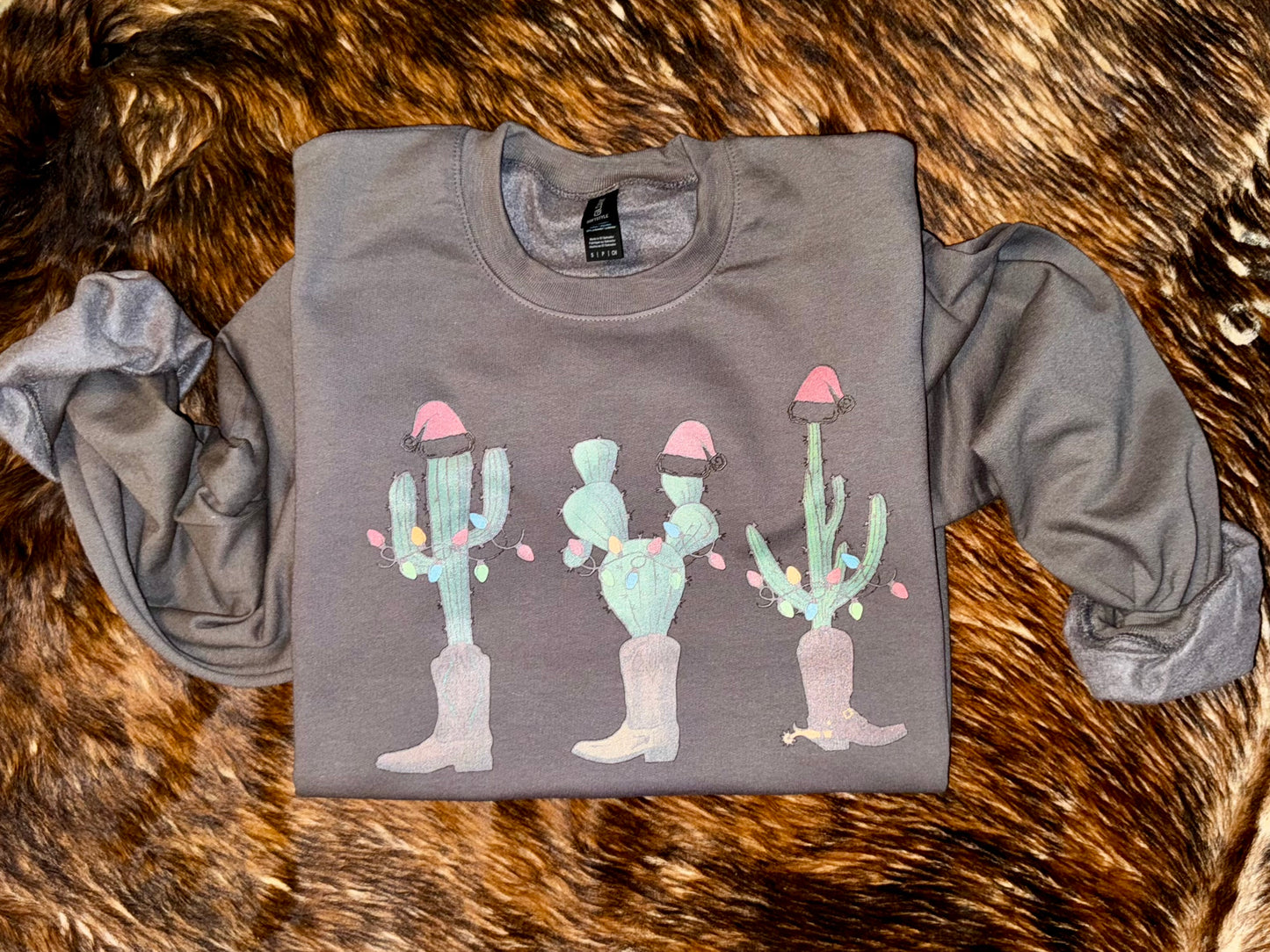 Cactus Christmas Tree Sweatshirt