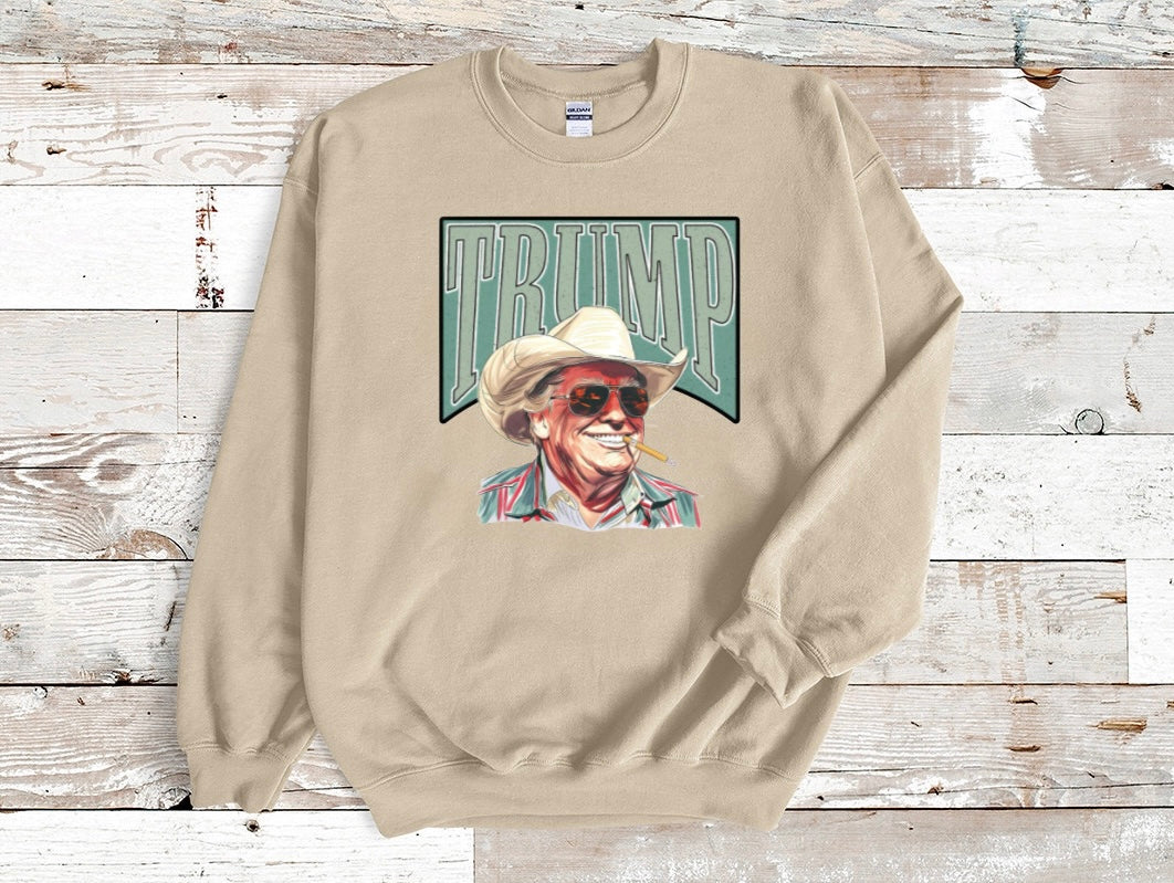 Cowboy TRUMP Sweatshirt