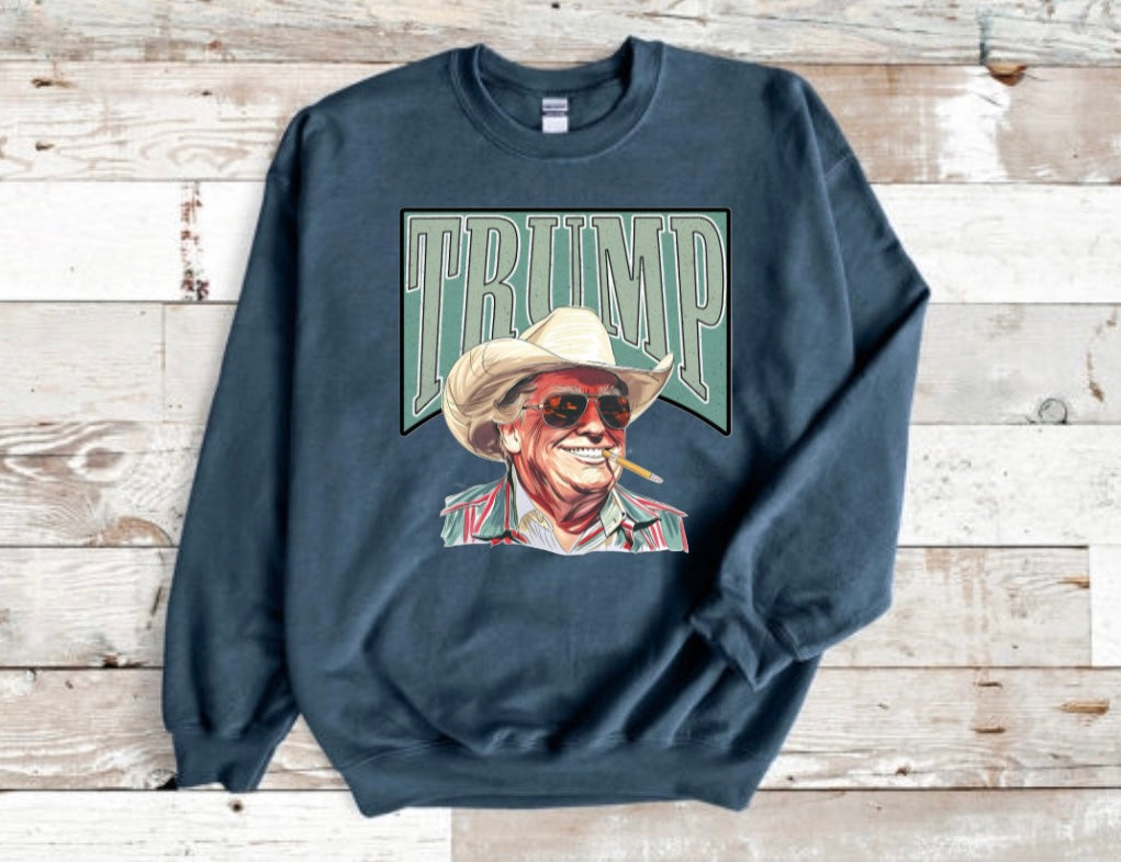 Cowboy TRUMP Sweatshirt